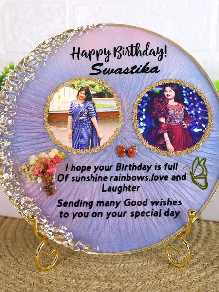 Handcrafted Resin  Art – Customise For Birthday or Anniversary