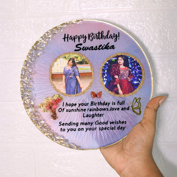 Handcrafted Resin  Art – Customise For Birthday or Anniversary